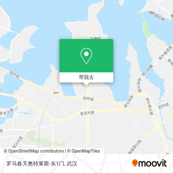 罗马春天奥特莱斯-东1门地图