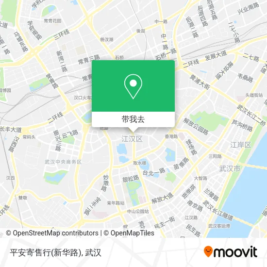 平安寄售行(新华路)地图