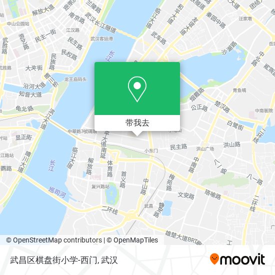 武昌区棋盘街小学-西门地图