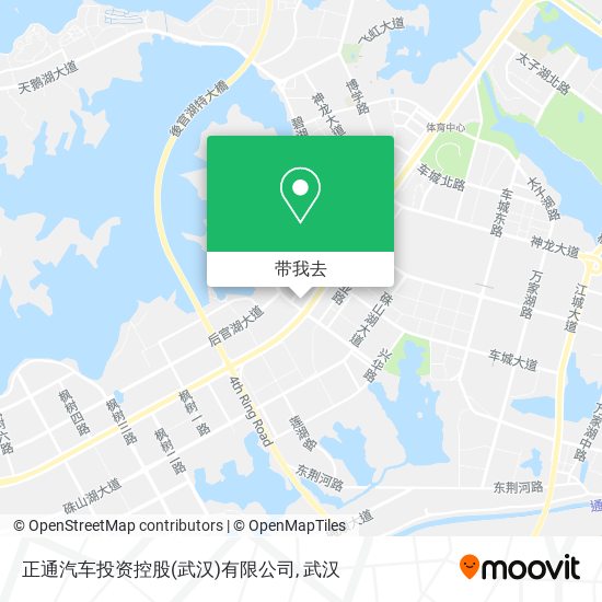 正通汽车投资控股(武汉)有限公司地图