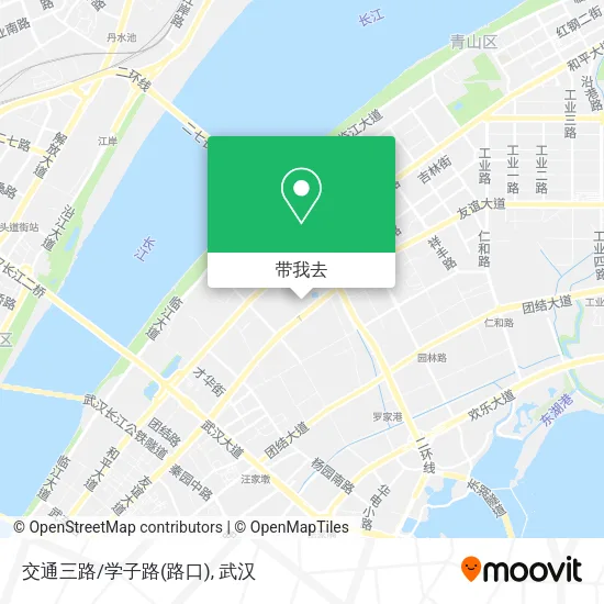 交通三路/学子路(路口)地图