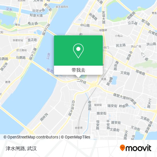 津水闸路地图