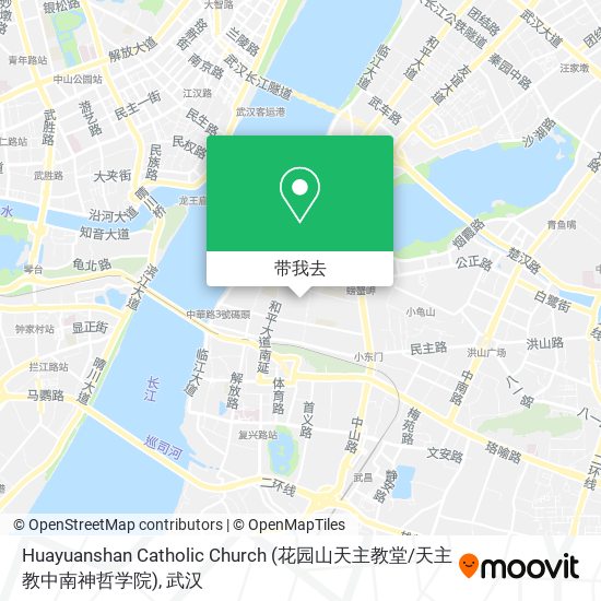 Huayuanshan Catholic Church (花园山天主教堂 / 天主教中南神哲学院)地图