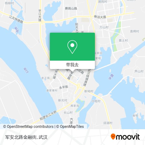 军安北路金融街地图