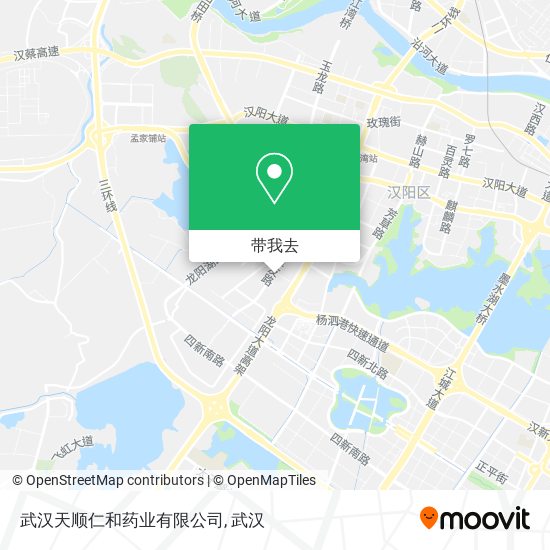 武汉天顺仁和药业有限公司地图