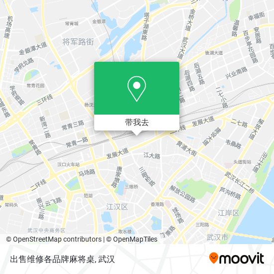 出售维修各品牌麻将桌地图