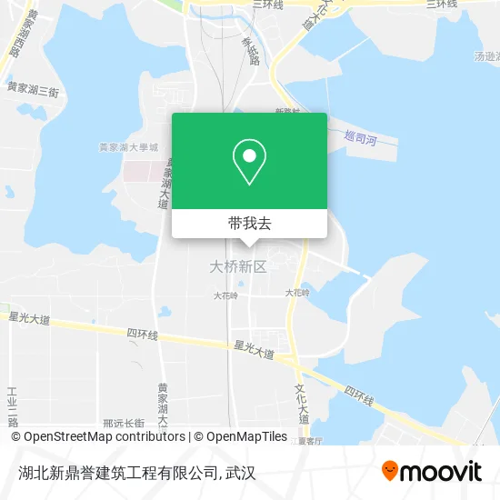 湖北新鼎誉建筑工程有限公司地图