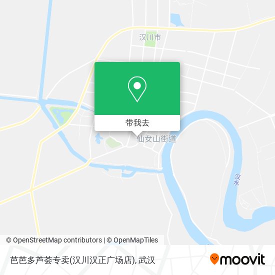 芭芭多芦荟专卖(汉川汉正广场店)地图