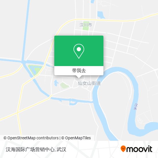 汉海国际广场营销中心地图