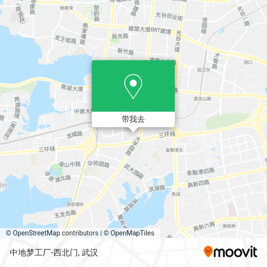 中地梦工厂-西北门地图