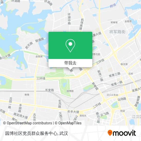 园博社区党员群众服务中心地图