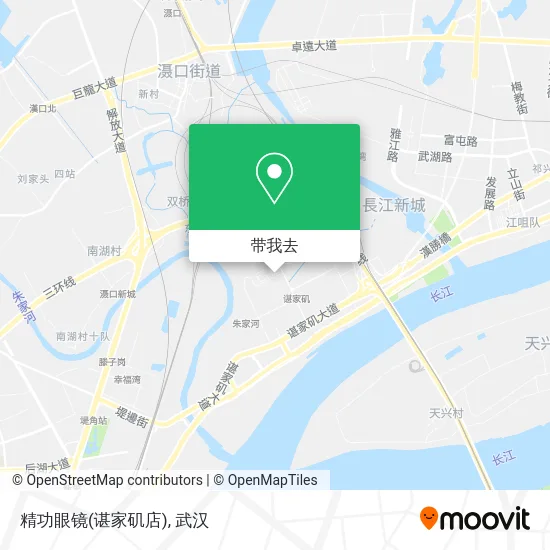 精功眼镜(谌家矶店)地图