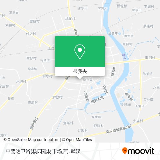 申鹭达卫浴(杨园建材市场店)地图