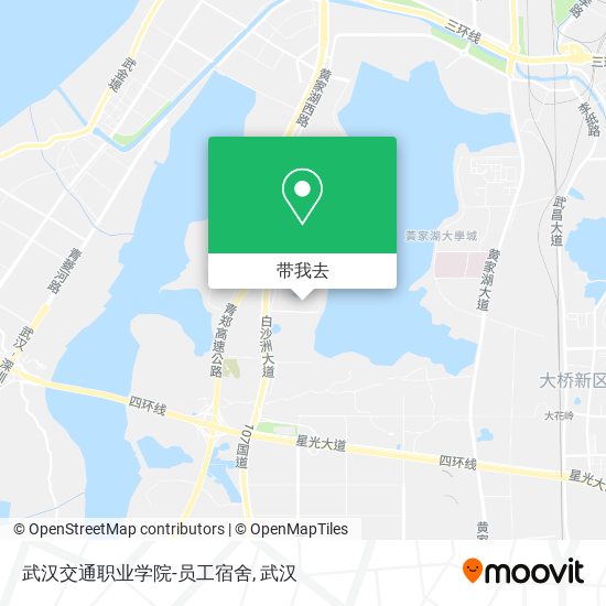 武汉交通职业学院-员工宿舍地图