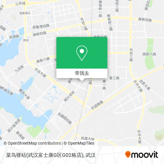 菜鸟驿站(武汉富士康G区G02栋店)地图