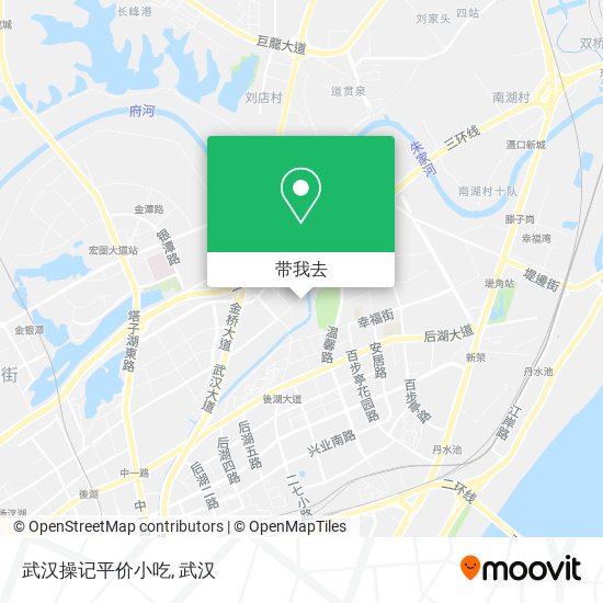 武汉操记平价小吃地图