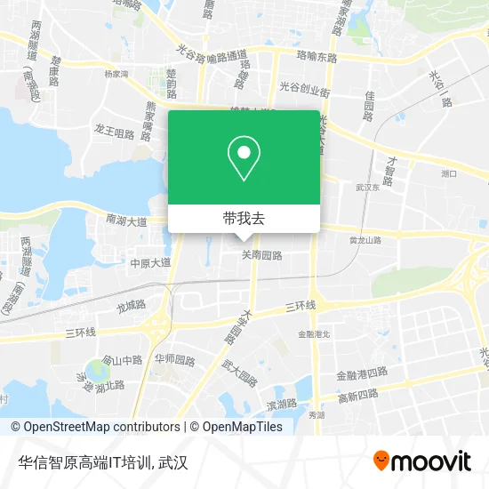 华信智原高端IT培训地图