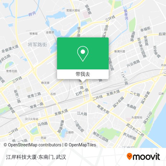 江岸科技大厦-东南门地图