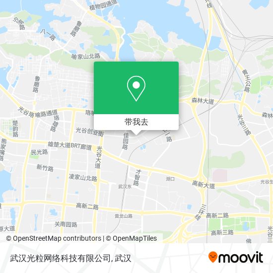 武汉光粒网络科技有限公司地图