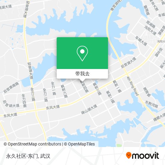 永久社区-东门地图