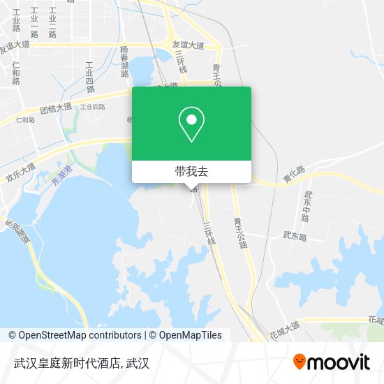 武汉皇庭新时代酒店地图