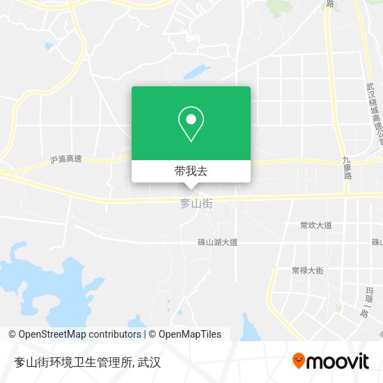 奓山街环境卫生管理所地图