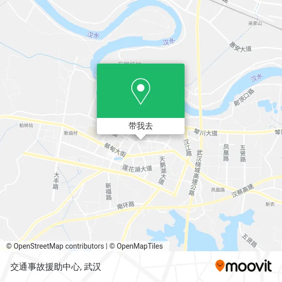 交通事故援助中心地图