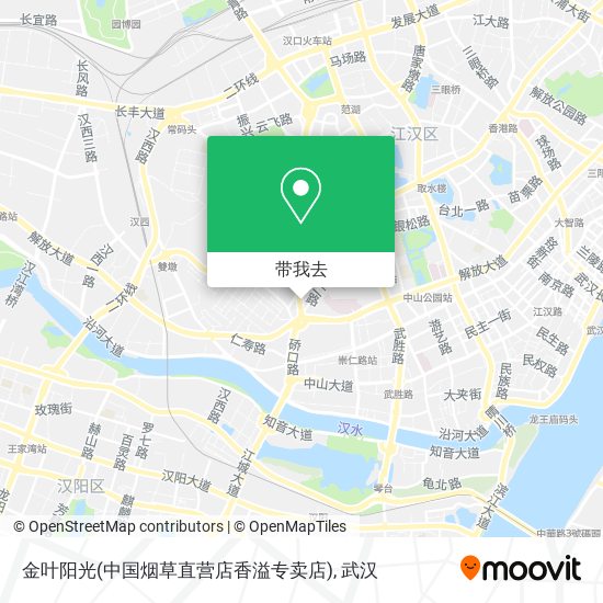 金叶阳光(中国烟草直营店香溢专卖店)地图