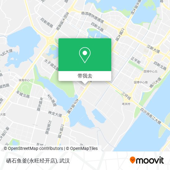 硒石鱼釜(永旺经开店)地图