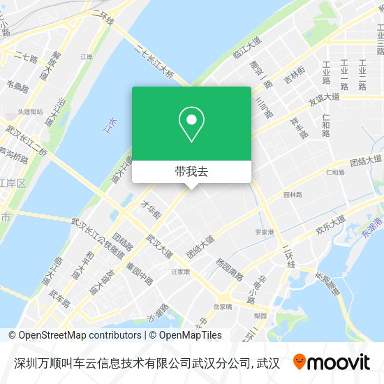 深圳万顺叫车云信息技术有限公司武汉分公司地图