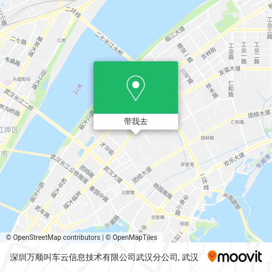 深圳万顺叫车云信息技术有限公司武汉分公司地图