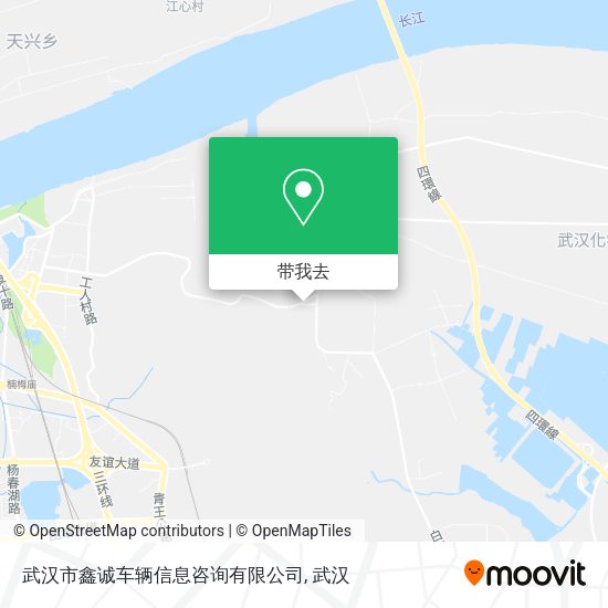 武汉市鑫诚车辆信息咨询有限公司地图