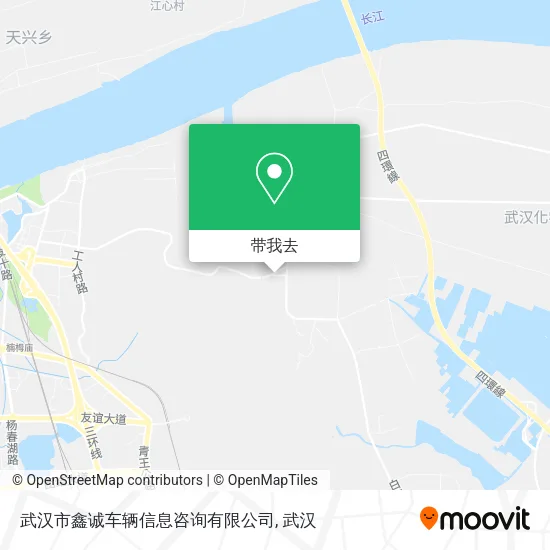 武汉市鑫诚车辆信息咨询有限公司地图