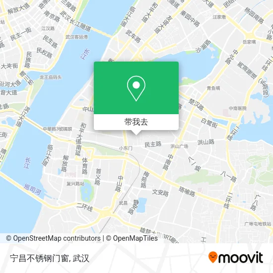宁昌不锈钢门窗地图