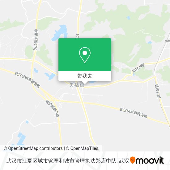 武汉市江夏区城市管理和城市管理执法郑店中队地图