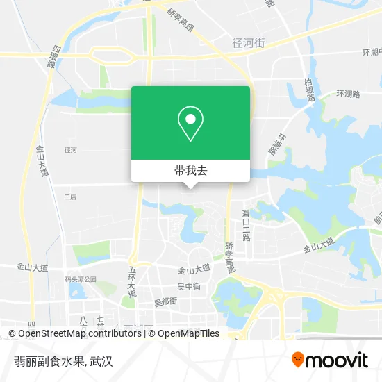 翡丽副食水果地图