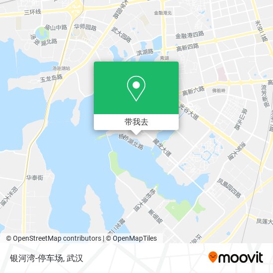 银河湾-停车场地图