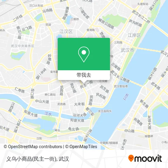 义乌小商品(民主一街)地图