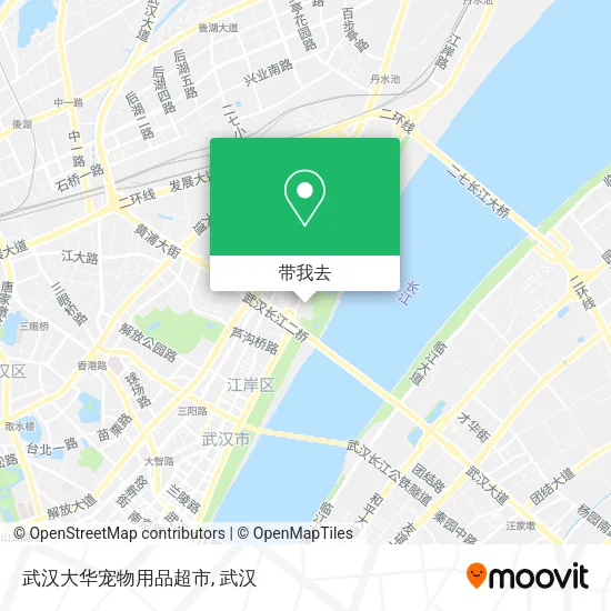 武汉大华宠物用品超市地图