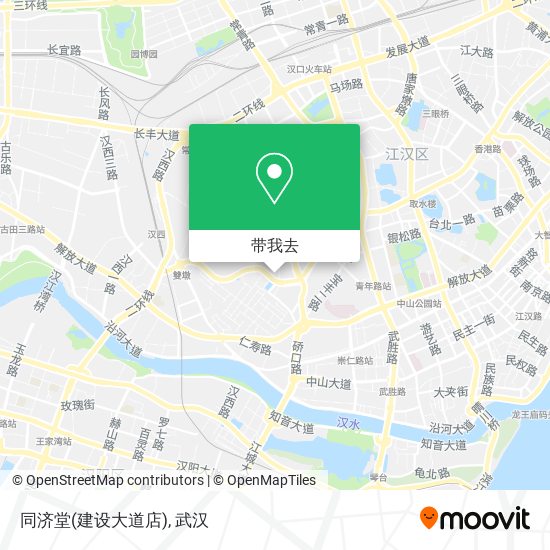 同济堂(建设大道店)地图