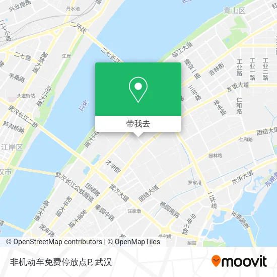 非机动车免费停放点P地图