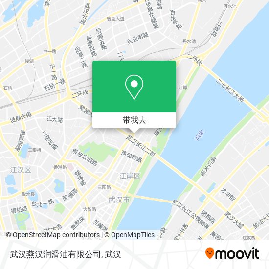 武汉燕汉润滑油有限公司地图