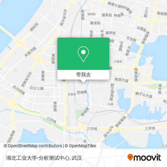 湖北工业大学-分析测试中心地图