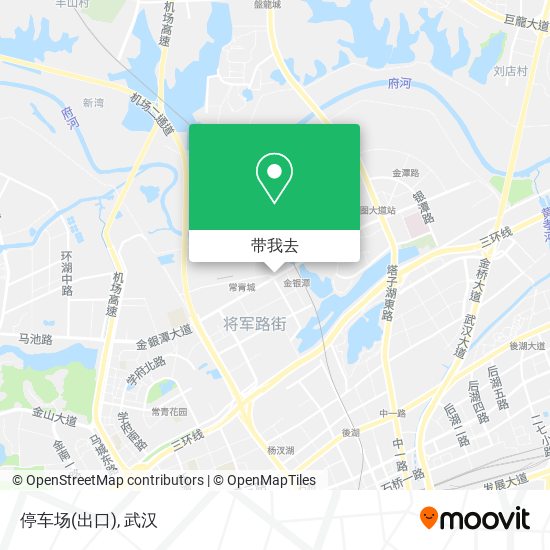停车场(出口)地图