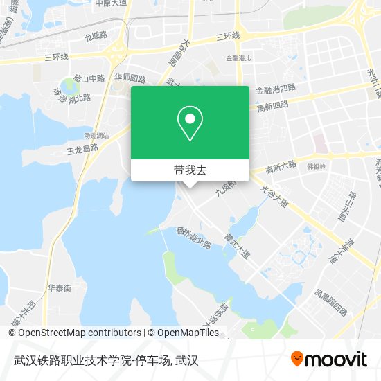 武汉铁路职业技术学院-停车场地图