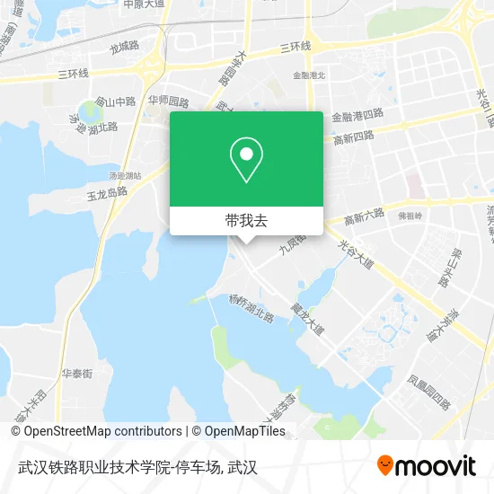 武汉铁路职业技术学院-停车场地图