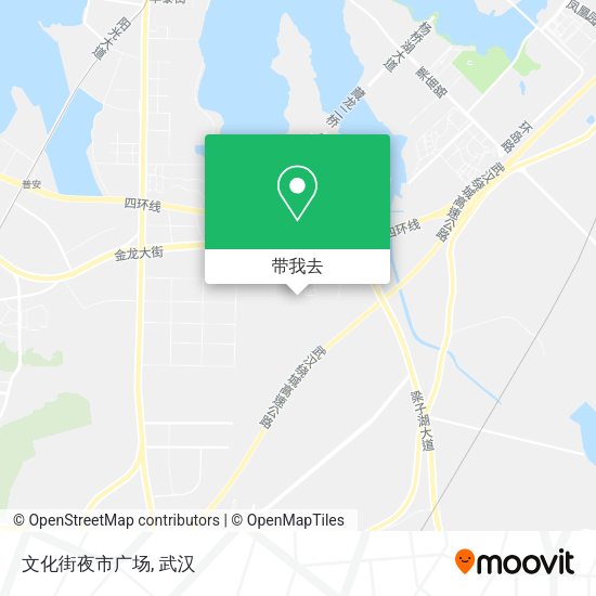 文化街夜市广场地图