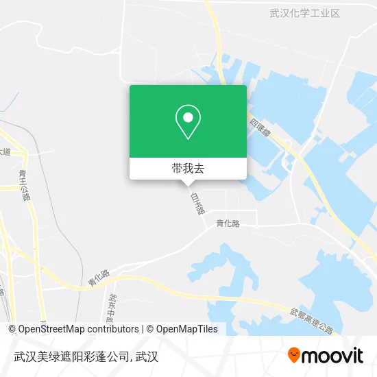 武汉美绿遮阳彩蓬公司地图