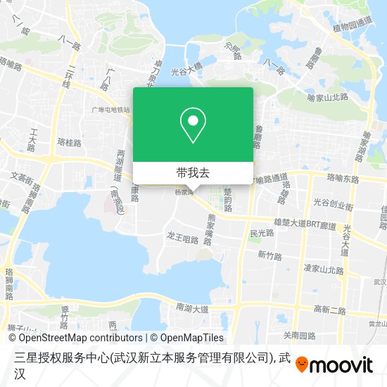 三星授权服务中心(武汉新立本服务管理有限公司)地图