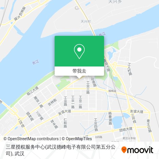 三星授权服务中心(武汉德峰电子有限公司第五分公司)地图